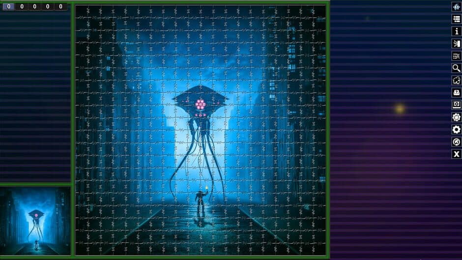Скриншот 7 из Pixel Puzzles: Illustrations & Anime - Jigsaw Pack: Aliens