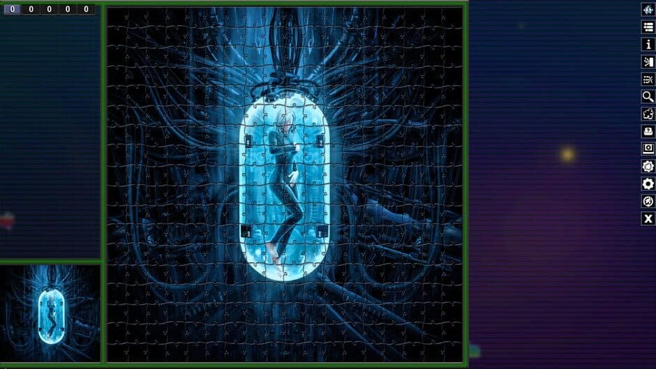 Скриншот 7 из Pixel Puzzles: Illustrations & Anime - Jigsaw Pack: Sci-Fi