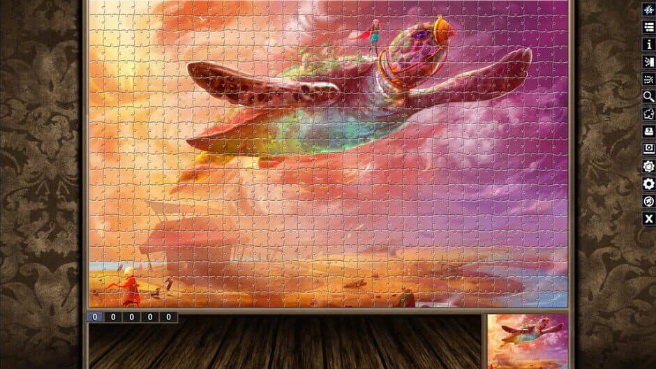 Скриншот 5 из Pixel Puzzles: Illustrations & Anime - Jigsaw Pack: Legendary Beasts