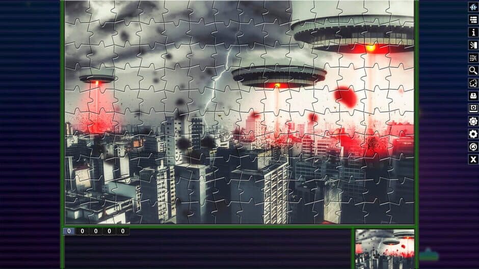 Скриншот 9 из Pixel Puzzles: Illustrations & Anime - Jigsaw Pack: Aliens