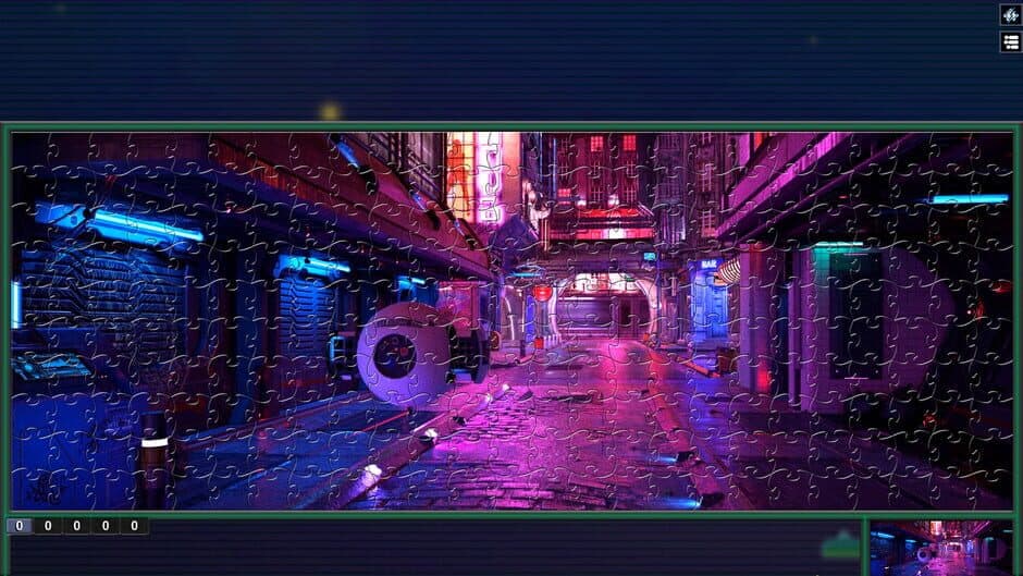 Скриншот 7 из Pixel Puzzles: Illustrations & Anime - Jigsaw Pack: Cyberpunk