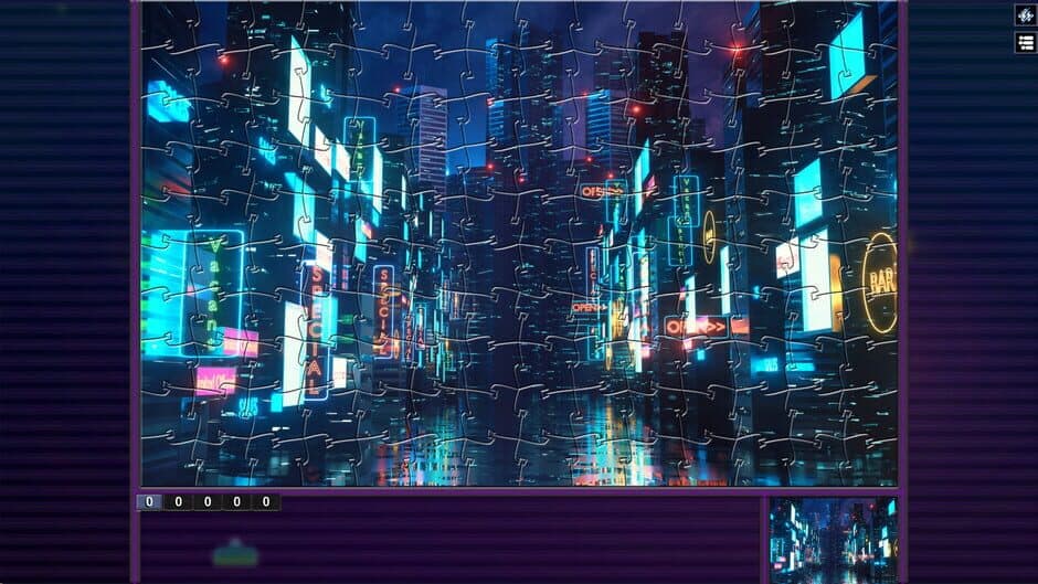 Скриншот 9 из Pixel Puzzles: Illustrations & Anime - Jigsaw Pack: Cyberpunk