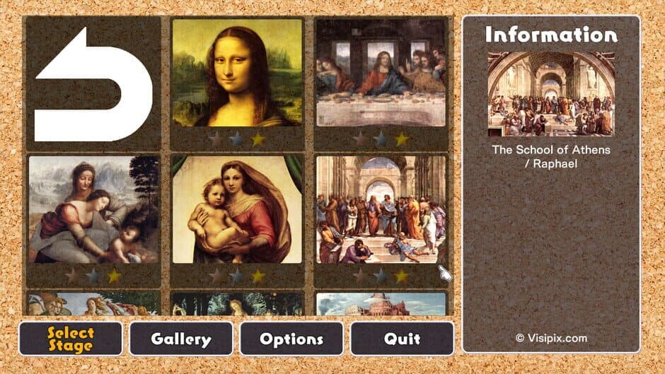 Скриншот 1 из Jigsaw Masterpieces: Masterpieces of World - Renaissance