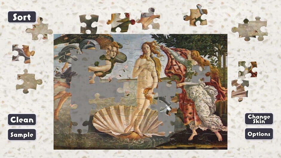 Скриншот 3 из Jigsaw Masterpieces: Masterpieces of World - Renaissance