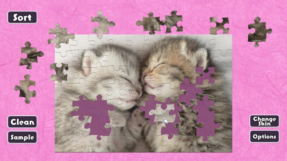 Скриншот 4 из Jigsaw Masterpieces: Cute Lovely Cats
