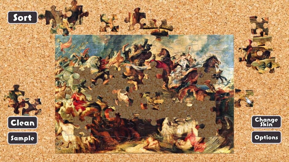Скриншот 4 из Jigsaw Masterpieces: Masterpieces of World - Baroque