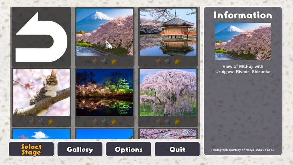 Скриншот 1 из Jigsaw Masterpieces: Sakura - Japanese Cherry Blossoms