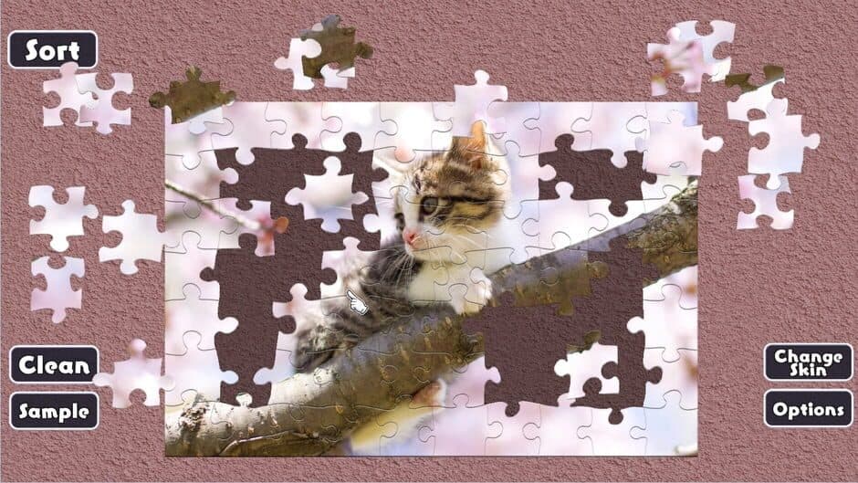 Скриншот 3 из Jigsaw Masterpieces: Sakura - Japanese Cherry Blossoms