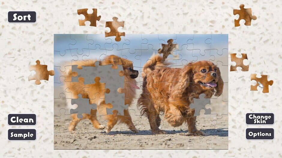 Скриншот 1 из Jigsaw Masterpieces: Cute Lovely Dogs
