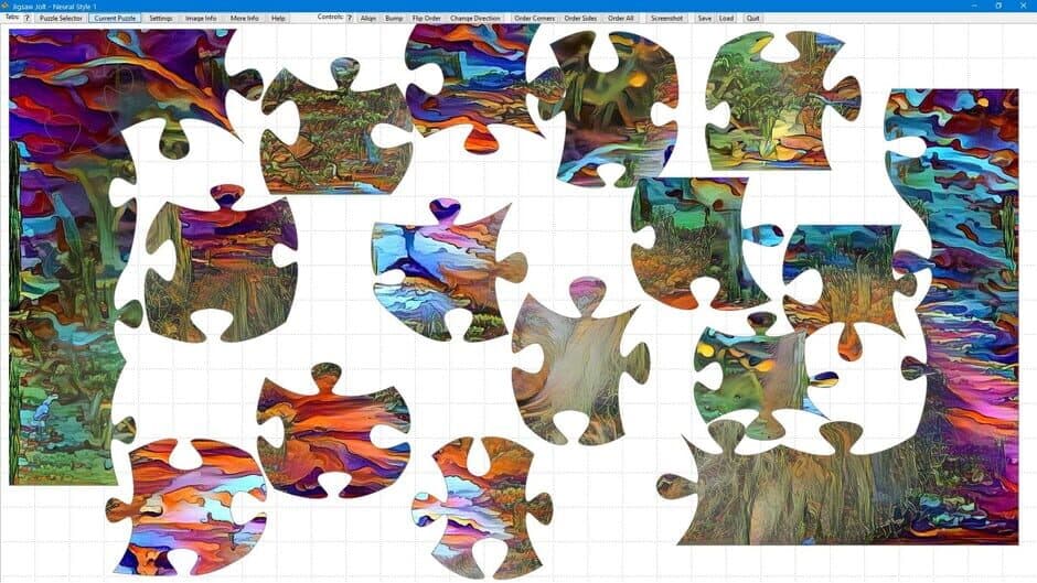 Скриншот 2 из Jigsaw Jolt: Neural Style 1