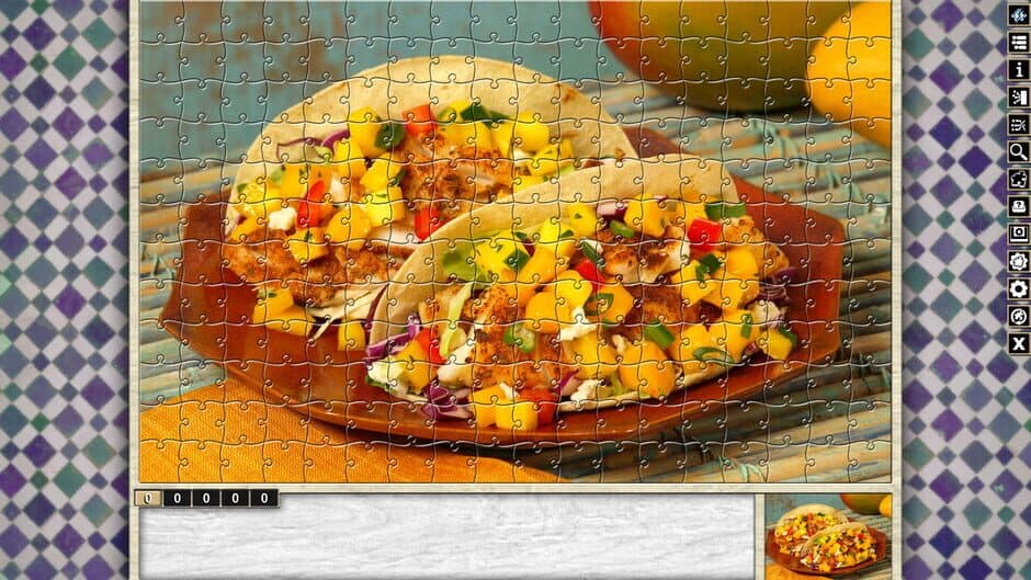 Скриншот 6 из Pixel Puzzles Traditional Jigsaws: Pack - Fast Food