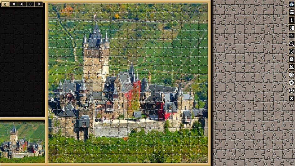 Скриншот 8 из Pixel Puzzles Traditional Jigsaws: Pack - German Castles
