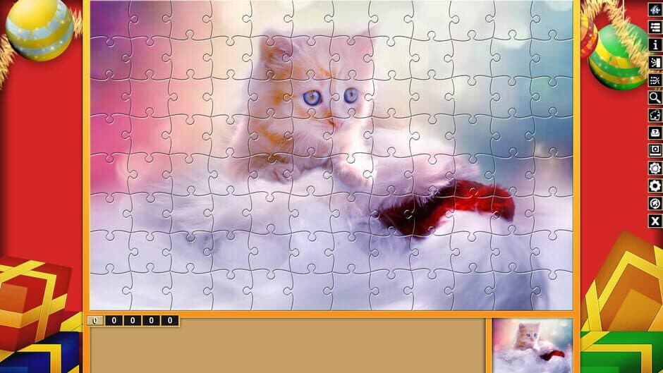 Скриншот 2 из Pixel Puzzles Traditional Jigsaws: Pack - Christmas