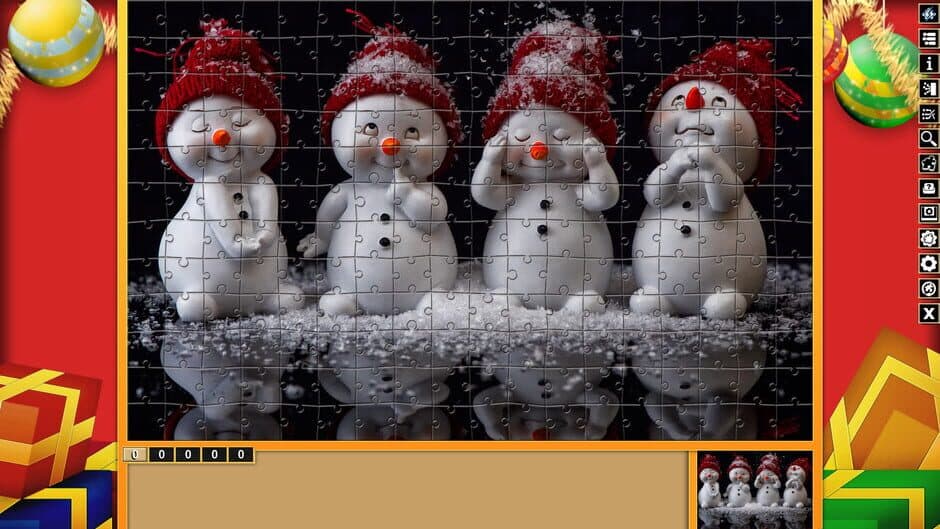 Скриншот 9 из Pixel Puzzles Traditional Jigsaws: Pack - Christmas