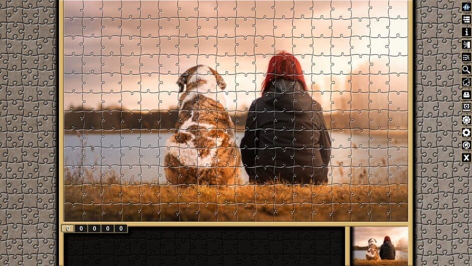 Скриншот 2 из Pixel Puzzles Traditional Jigsaws: Pack - Dogs
