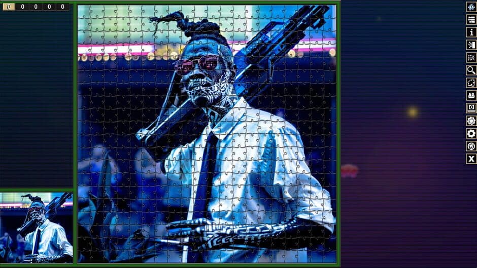 Скриншот 5 из Pixel Puzzles Traditional Jigsaws: Pack - Cyberpunk