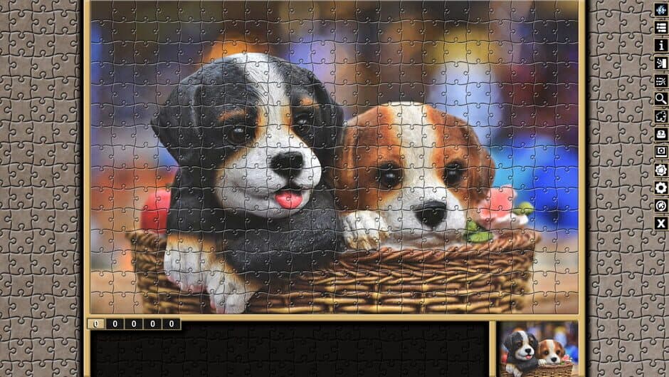 Скриншот 7 из Pixel Puzzles Traditional Jigsaws: Pack - Dogs