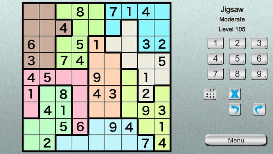 Скриншот 1 из Ultimate Sudoku Collection: Basic Jigsaw Pack