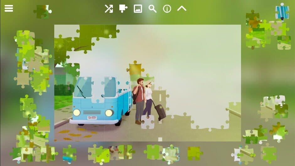 Скриншот 10 из Kombi Travels: Jigsaw Landscapes
