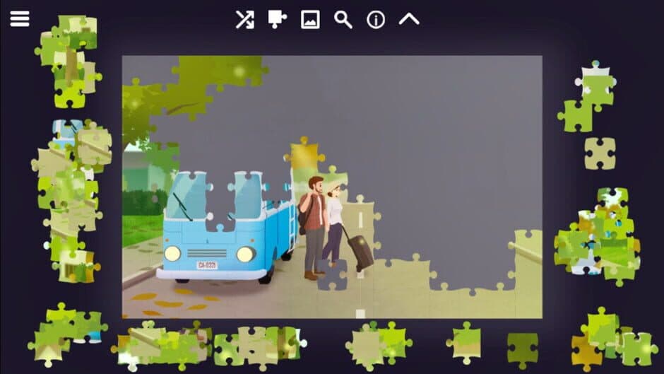 Скриншот 7 из Kombi Travels: Jigsaw Landscapes