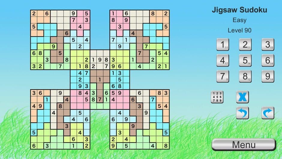 Скриншот 1 из Ultimate Sudoku Collection: Samurai Jigsaw Pack
