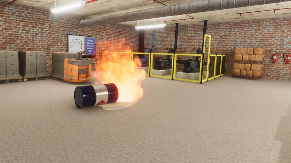 Скриншот 4 из Fire Protection Training Simulator