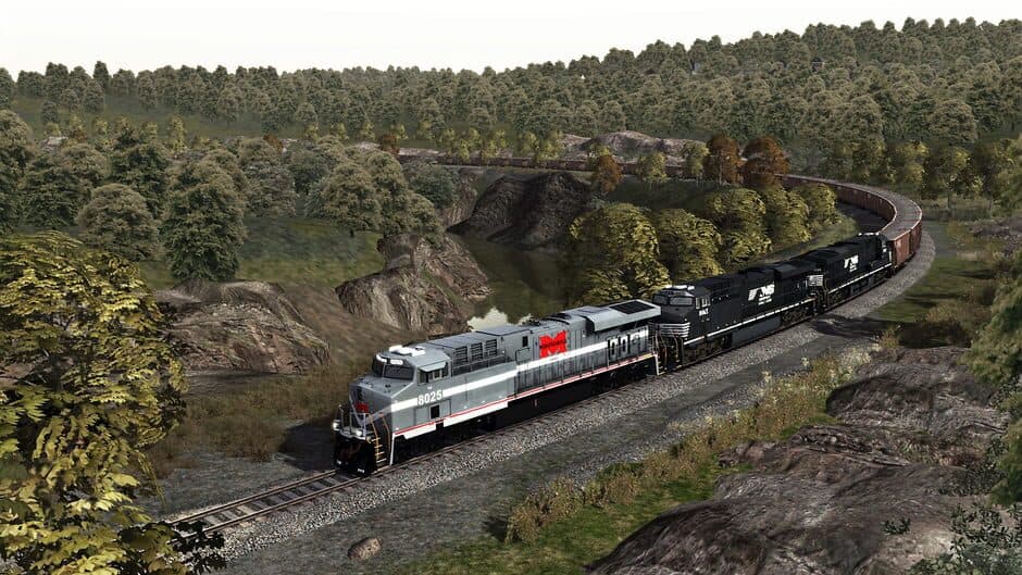 Скриншот 1 из TS Marketplace: Norfolk Southern Coal District Scenario Pack 01 Add-On