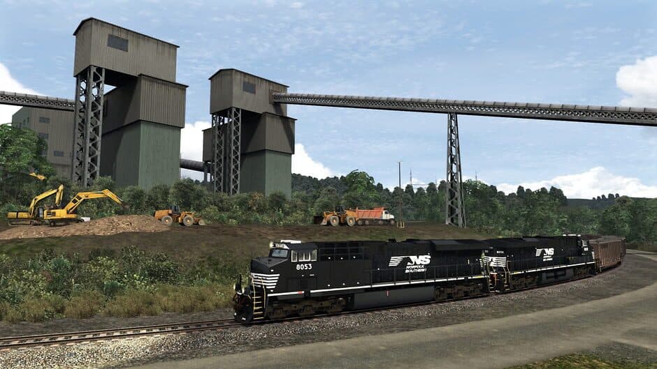 Скриншот 2 из TS Marketplace: Norfolk Southern Coal District Scenario Pack 01 Add-On