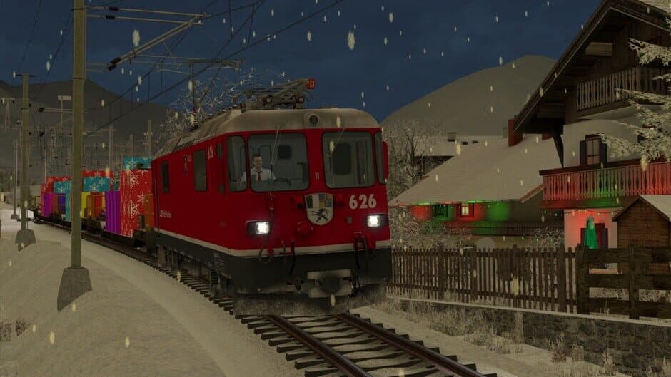 Скриншот 2 из TS Marketplace: Surselva Line Christmas Scenario Pack