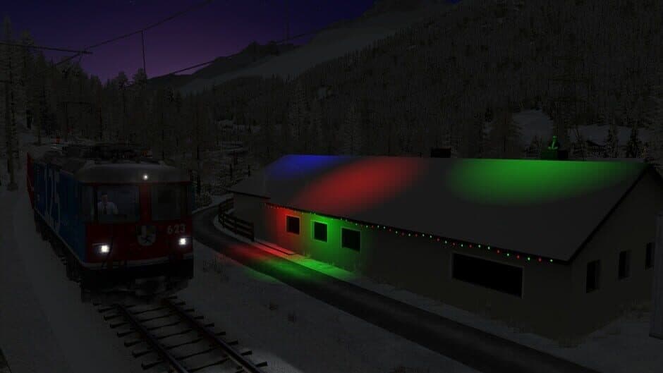 Скриншот 3 из TS Marketplace: Surselva Line Christmas Scenario Pack