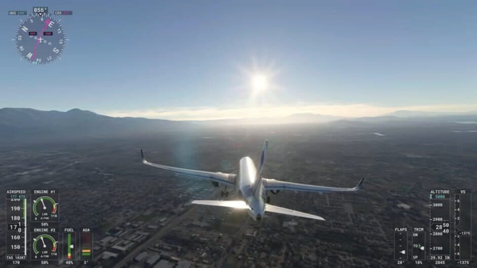 Скриншот 2 из Microsoft Flight Simulator: Premium Deluxe Edition