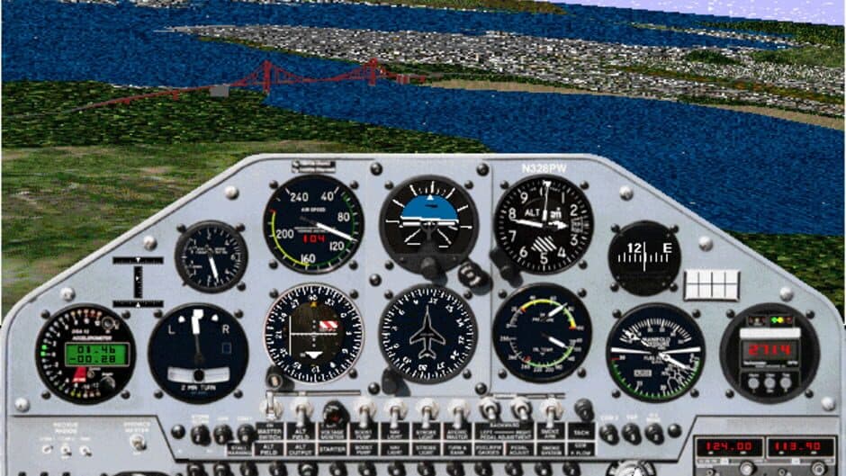 Скриншот 2 из Microsoft Flight Simulator for Windows 95