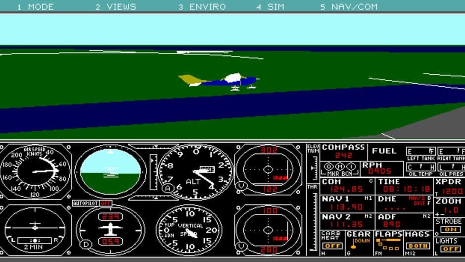 Скриншот 2 из Microsoft Flight Simulator 3.0