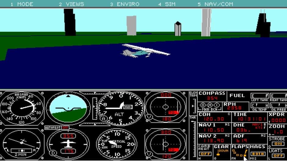 Скриншот 1 из Microsoft Flight Simulator 4.0