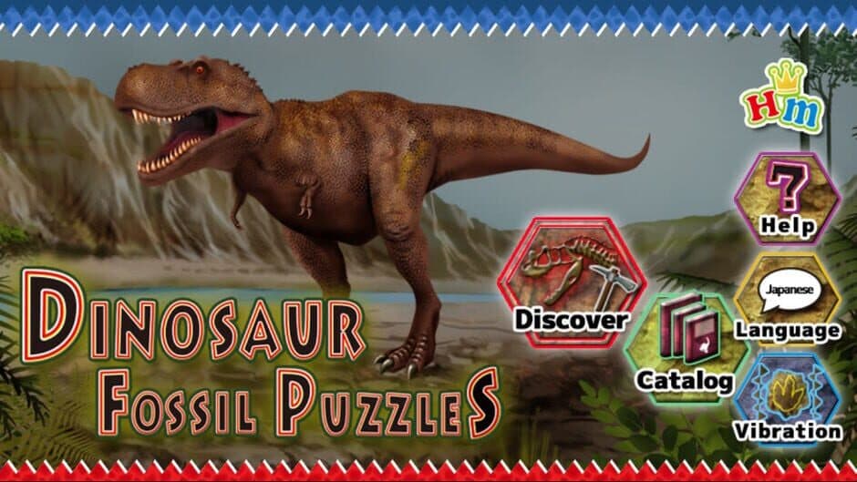 Скриншот 1 из Dinosaur Fossil Puzzles
