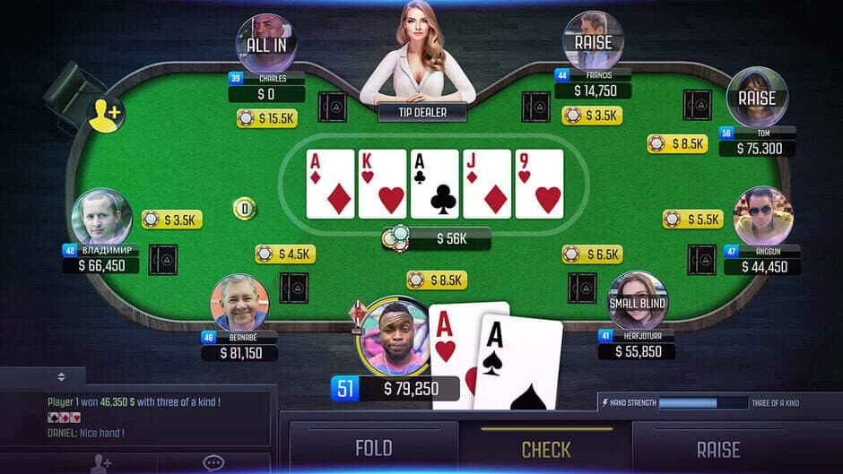 Скриншот 1 из Poker Champion: Texas Hold'em