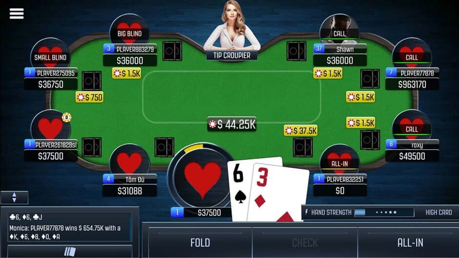 Скриншот 4 из Poker Champion: Texas Hold'em