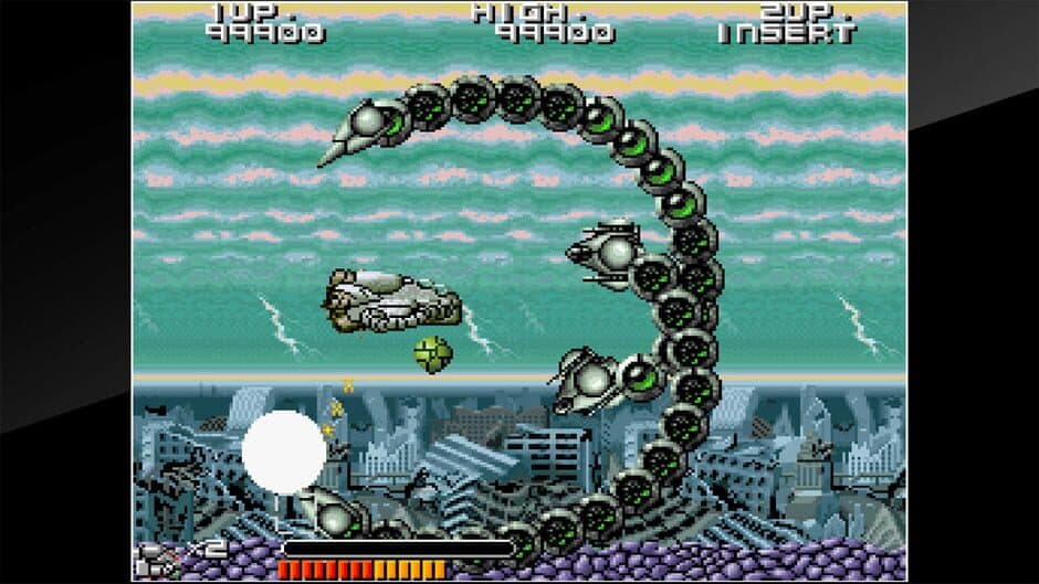 Скриншот 1 из Arcade Archives: Bio-Ship Paladin
