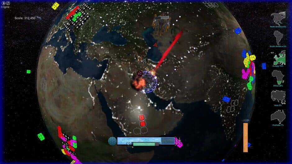 Скриншот 3 из Orbital Defence Command