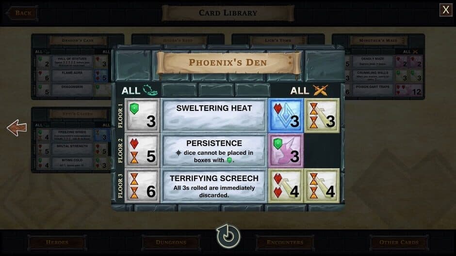 Скриншот 2 из One Deck Dungeon: Phoenix's Den