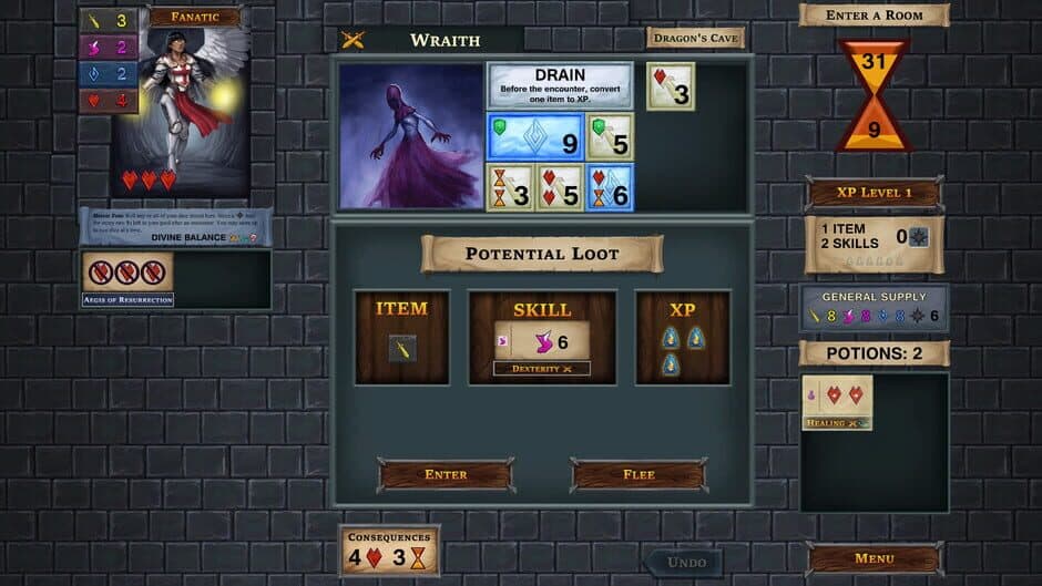 Скриншот 1 из One Deck Dungeon: Fanatic