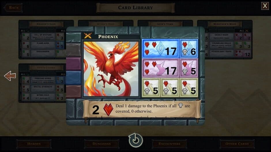 Скриншот 3 из One Deck Dungeon: Phoenix's Den