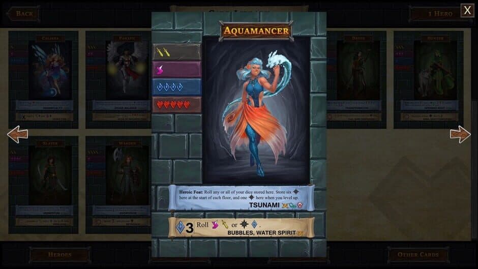 Скриншот 6 из One Deck Dungeon: Abyssal Depths