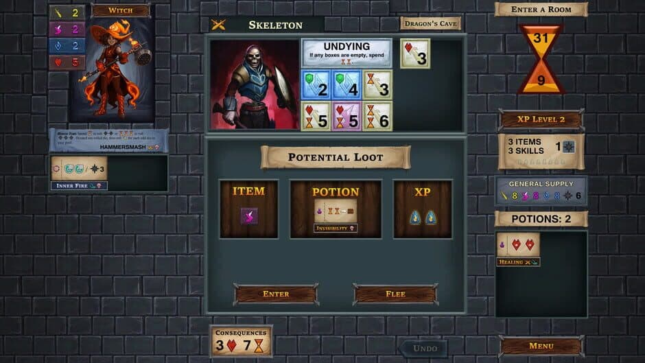 Скриншот 1 из One Deck Dungeon: Witch