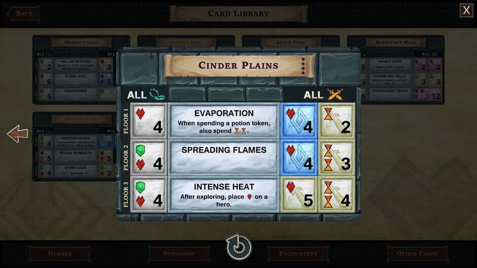 Скриншот 3 из One Deck Dungeon: Cinder Plains