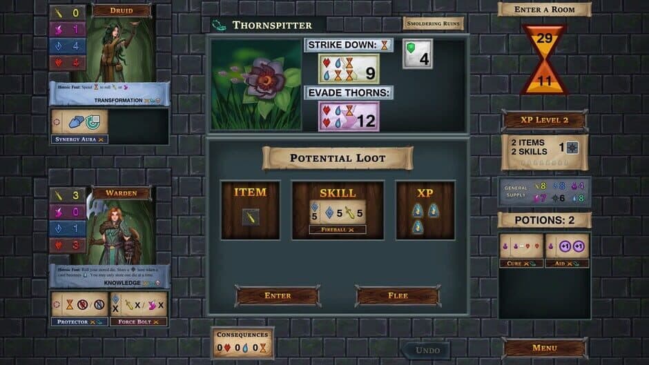 Скриншот 8 из One Deck Dungeon: Forest of Shadows