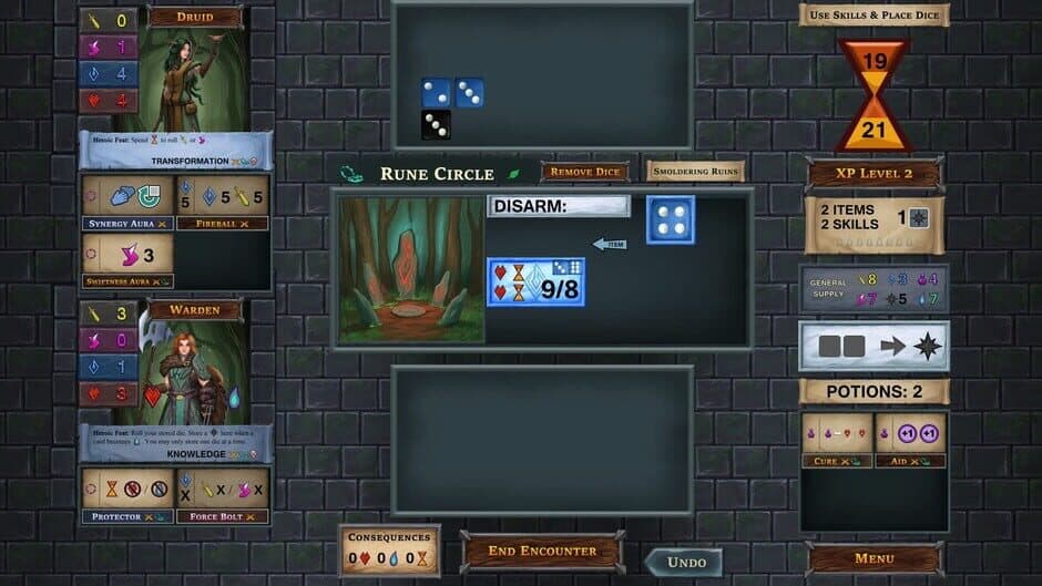 Скриншот 9 из One Deck Dungeon: Forest of Shadows