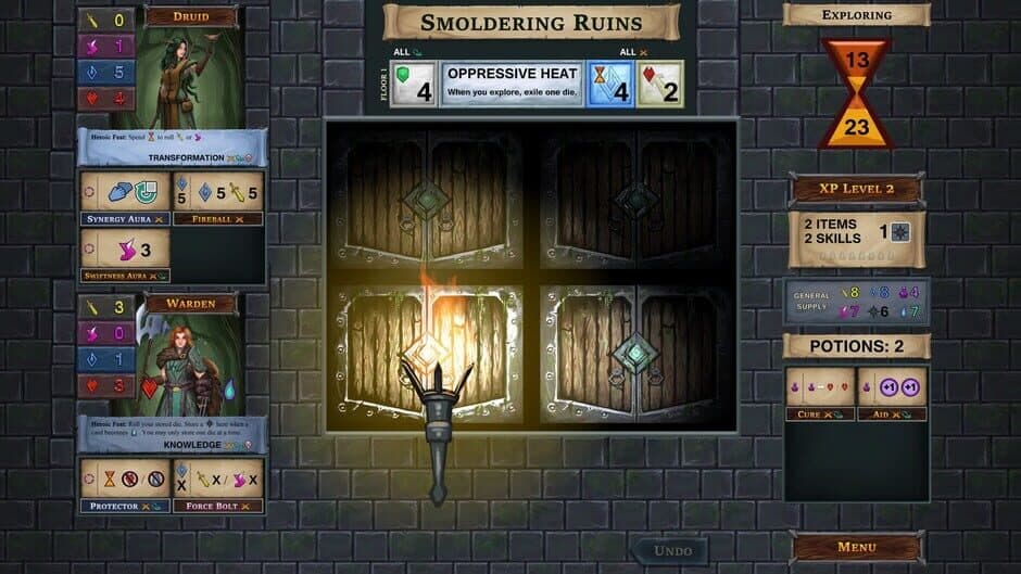 Скриншот 10 из One Deck Dungeon: Forest of Shadows