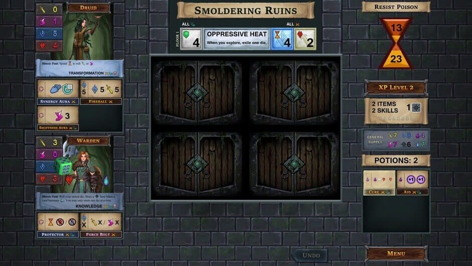 Скриншот 11 из One Deck Dungeon: Forest of Shadows