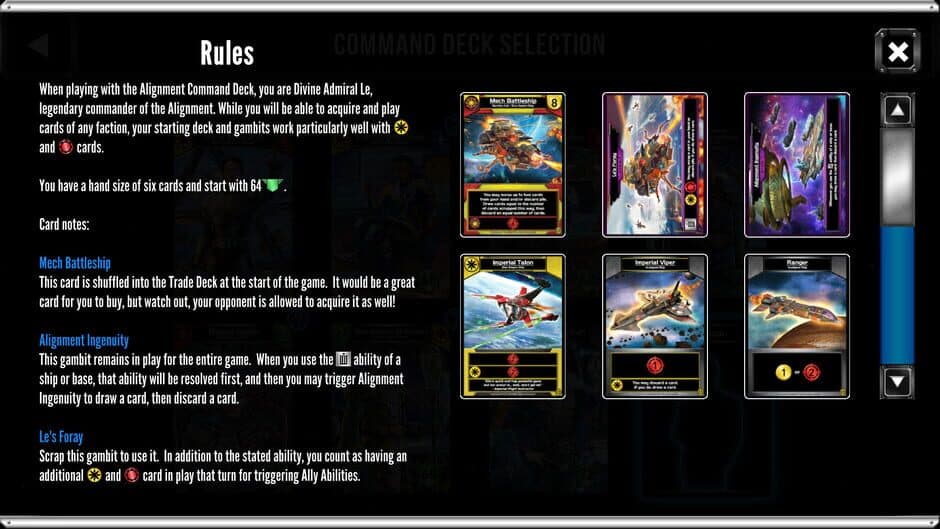 Скриншот 2 из Star Realms: Command Decks